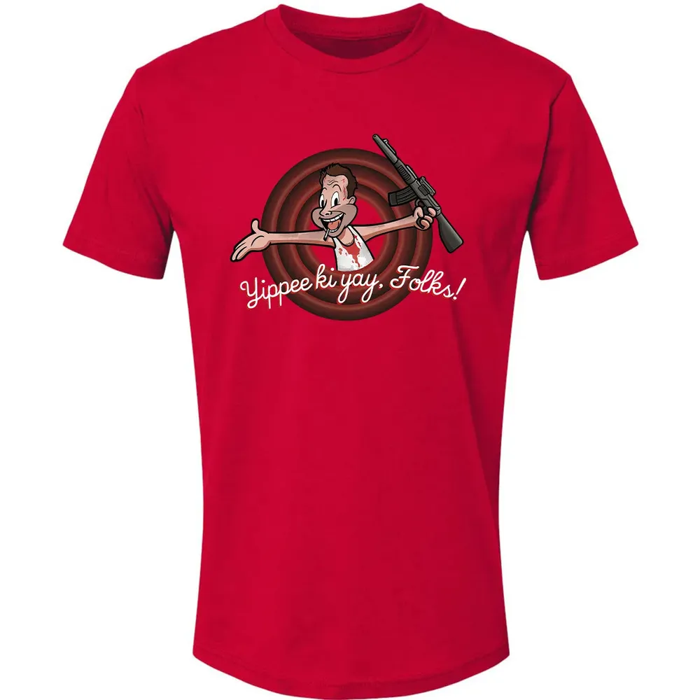 Yippee Ki Yay Folks Premium Unisex T-shirt - 6