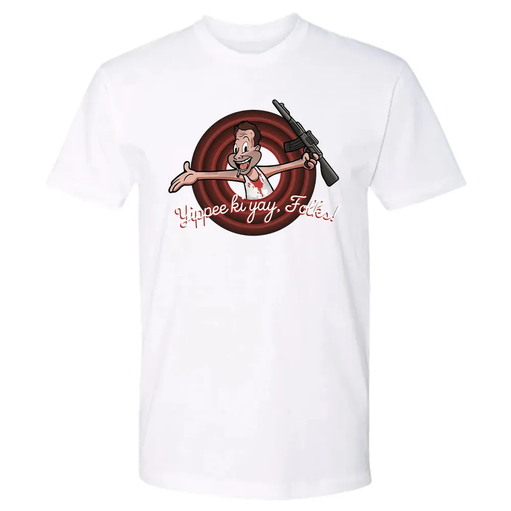 Yippee Ki Yay Folks Premium Unisex T-shirt - 4