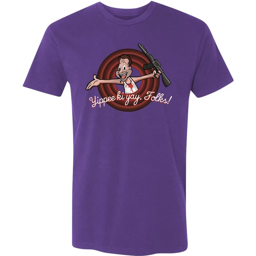 Yippee Ki Yay Folks Premium Unisex T-shirt - 7