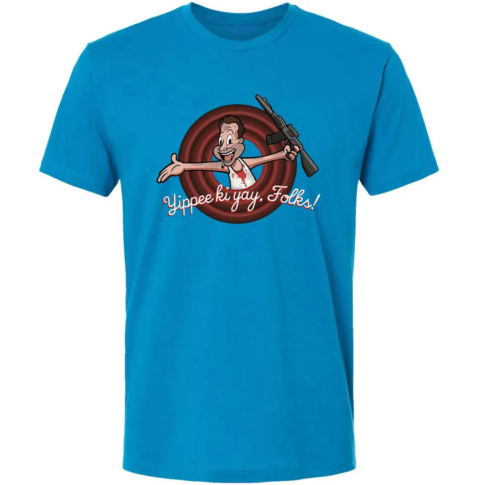 Yippee Ki Yay Folks Premium Unisex T-shirt - 15