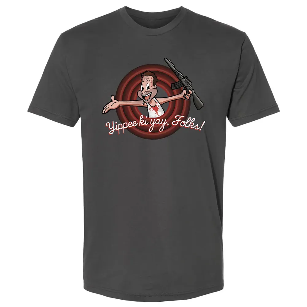 Yippee Ki Yay Folks Premium Unisex T-shirt - 8