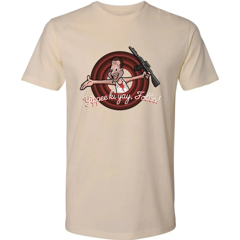 Yippee Ki Yay Folks Premium Unisex T-shirt - 13