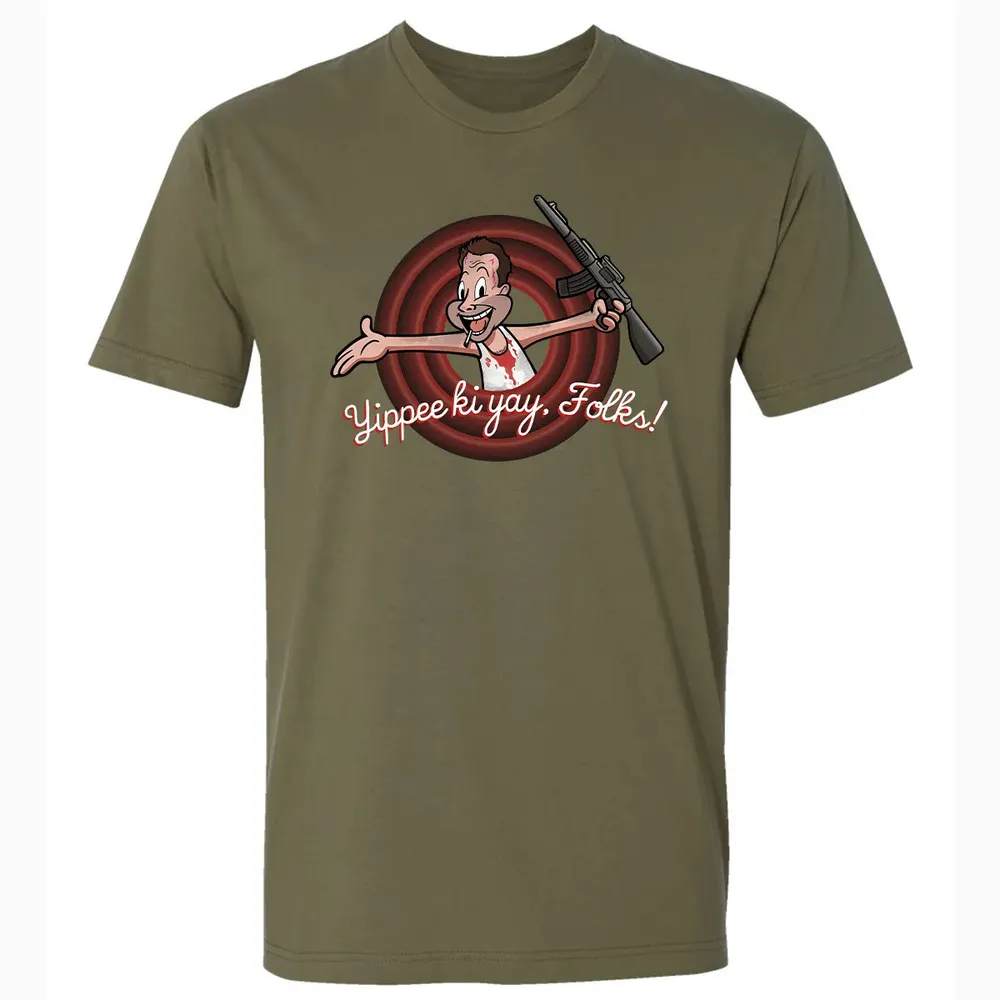 Yippee Ki Yay Folks Premium Unisex T-shirt - 5
