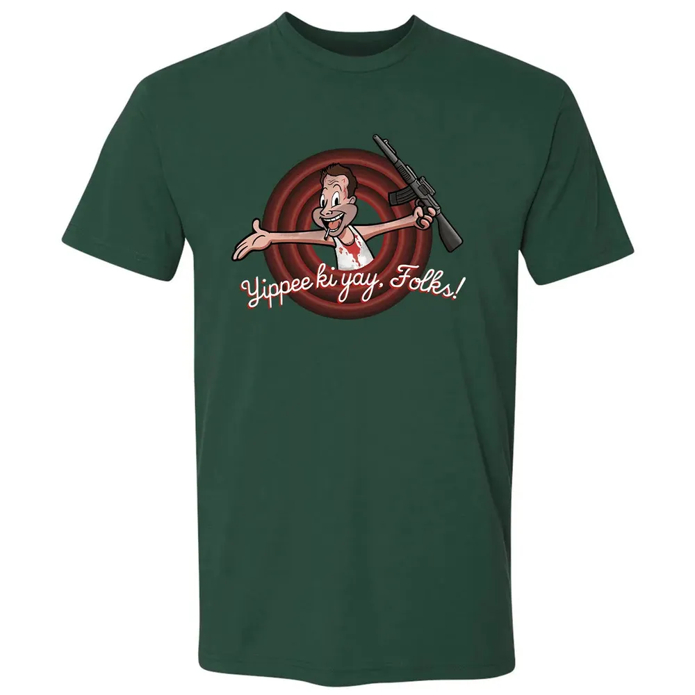 Yippee Ki Yay Folks Premium Unisex T-shirt - 12