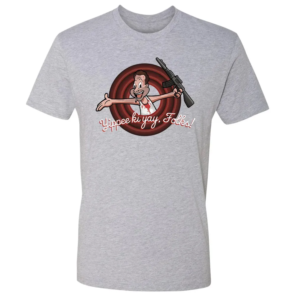 Yippee Ki Yay Folks Premium Unisex T-shirt - 9