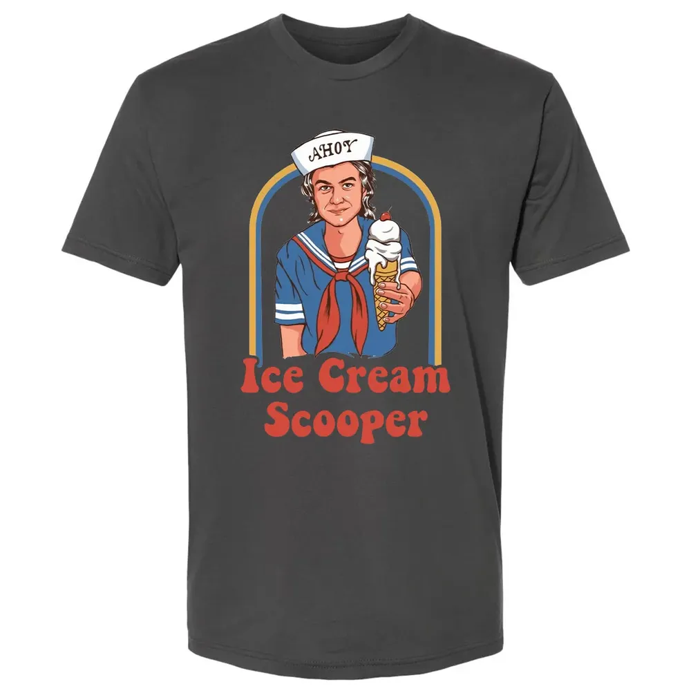 AHOY Ice Cream Scooper Premium Unisex T-shirt - 8