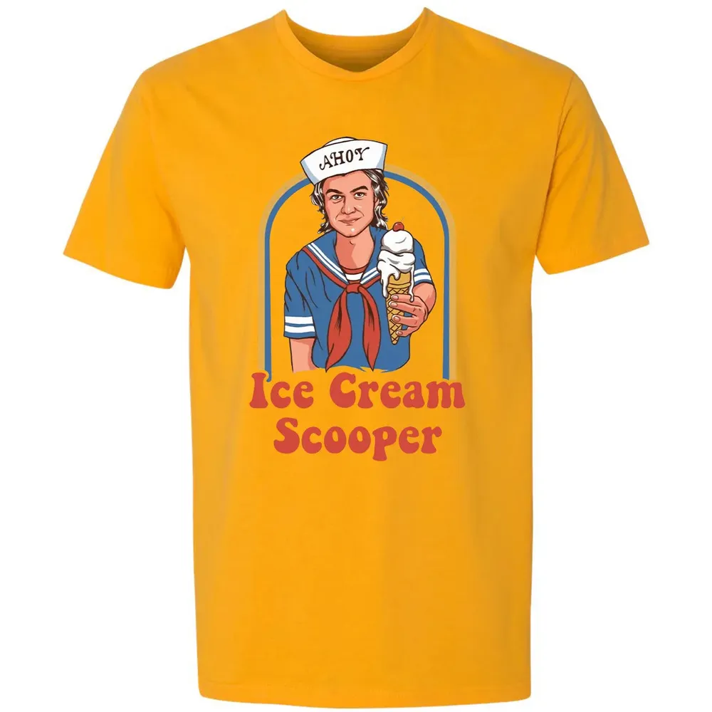 AHOY Ice Cream Scooper Premium Unisex T-shirt - 11