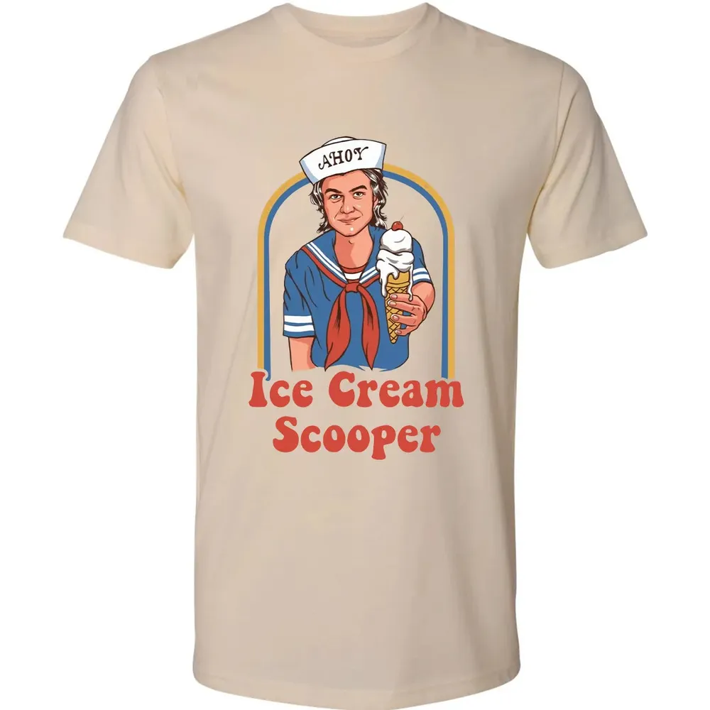 AHOY Ice Cream Scooper Premium Unisex T-shirt - 13