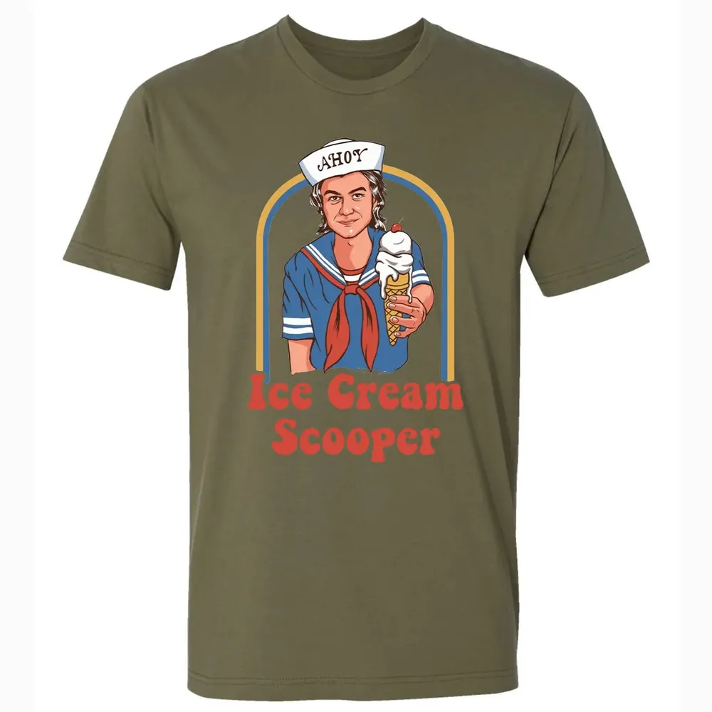 AHOY Ice Cream Scooper Premium Unisex T-shirt - 5
