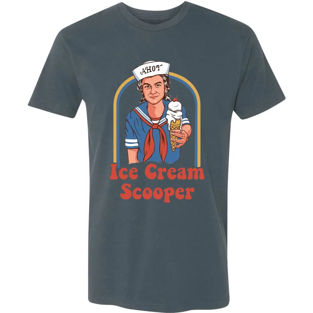 AHOY Ice Cream Scooper Premium Unisex T-shirt - 14