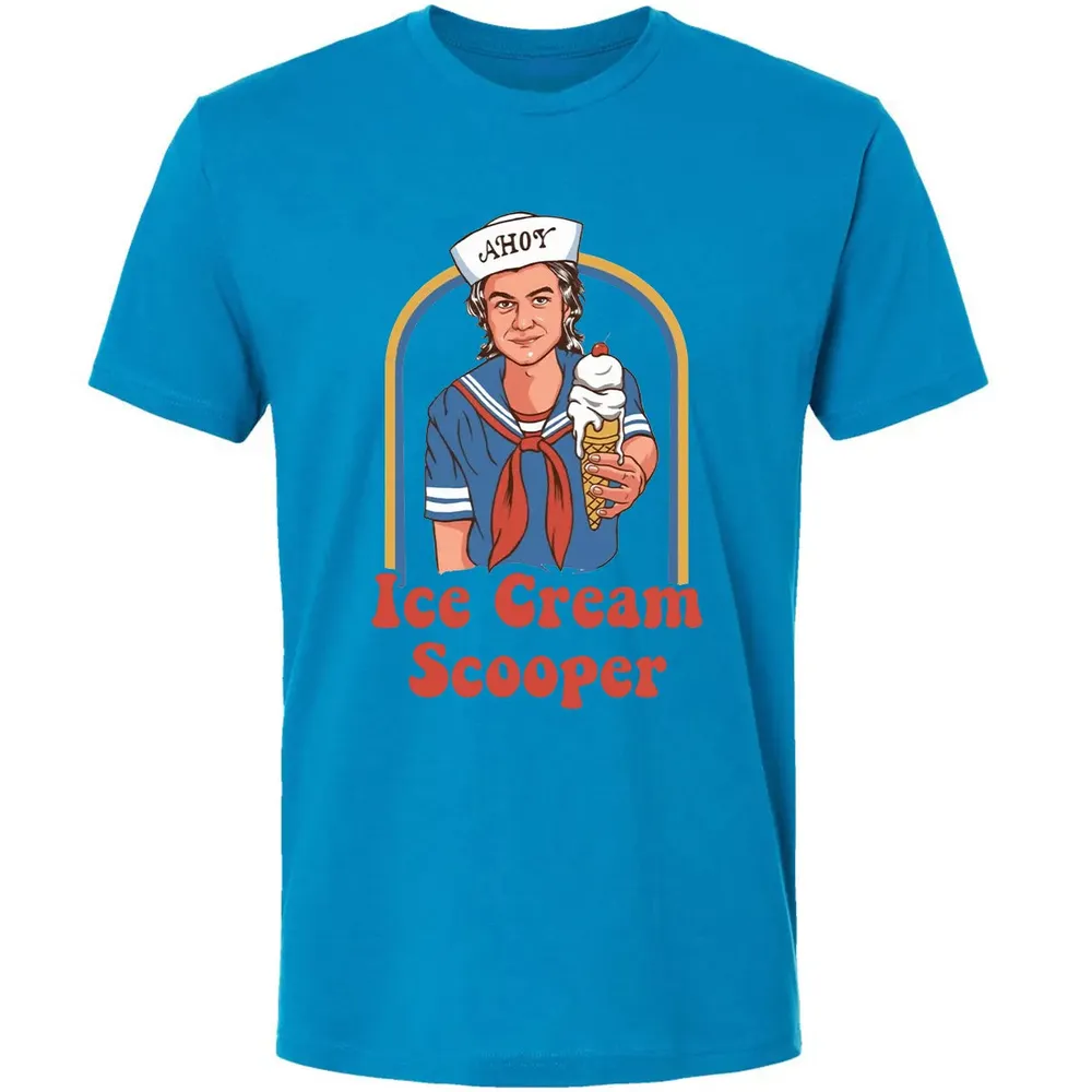 AHOY Ice Cream Scooper Premium Unisex T-shirt - 15