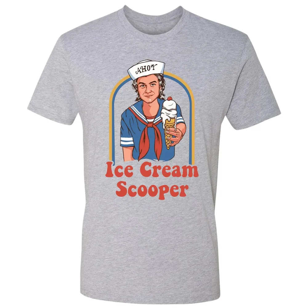 AHOY Ice Cream Scooper Premium Unisex T-shirt - 9
