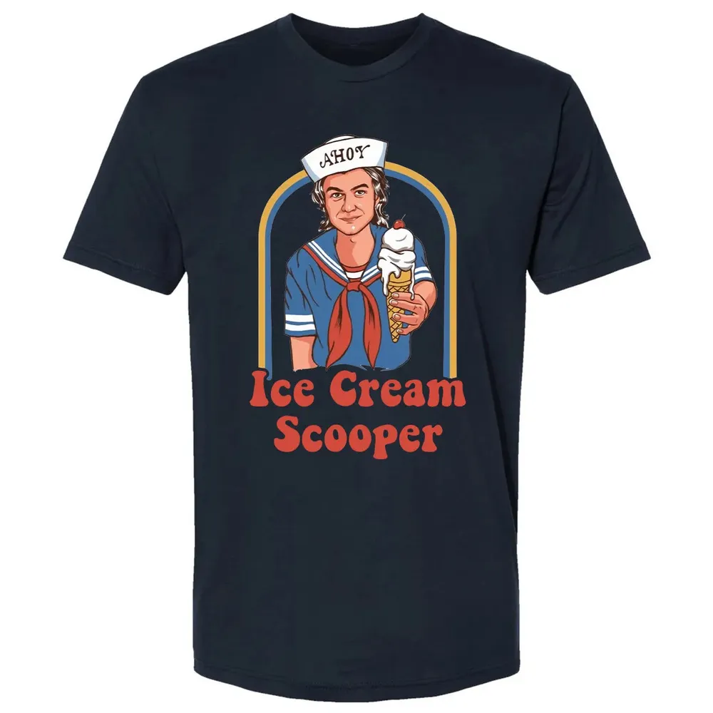 AHOY Ice Cream Scooper Premium Unisex T-shirt - 2