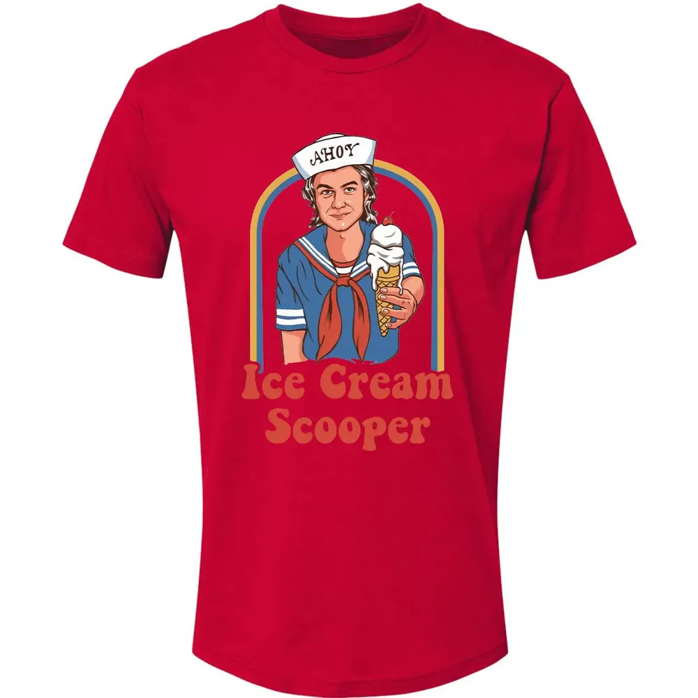 AHOY Ice Cream Scooper Premium Unisex T-shirt - 6