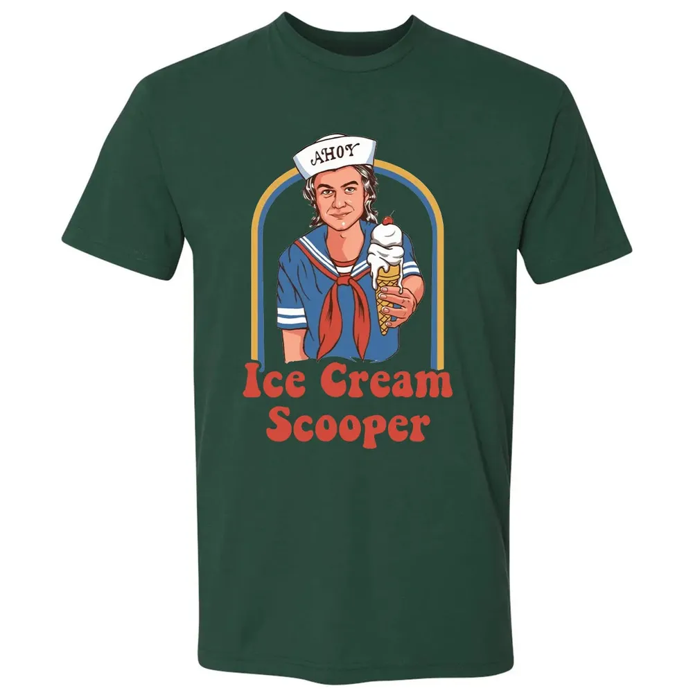 AHOY Ice Cream Scooper Premium Unisex T-shirt - 12