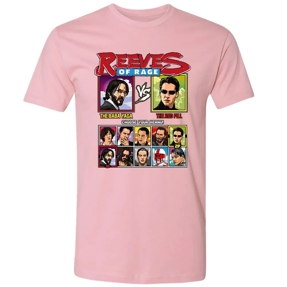 Reeves of Rage: Baba Yaga vs Red Bill Premium Unisex T-shirt - 3