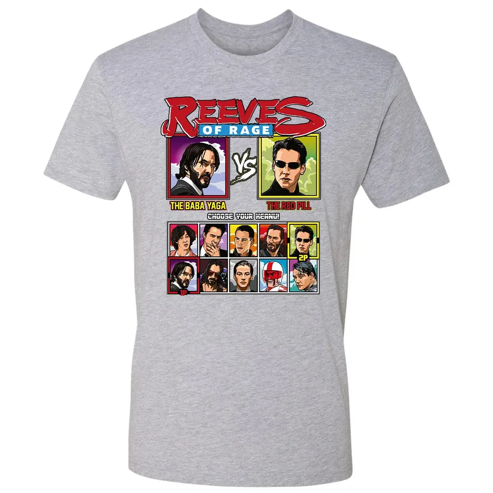 Reeves of Rage: Baba Yaga vs Red Bill Premium Unisex T-shirt - 9