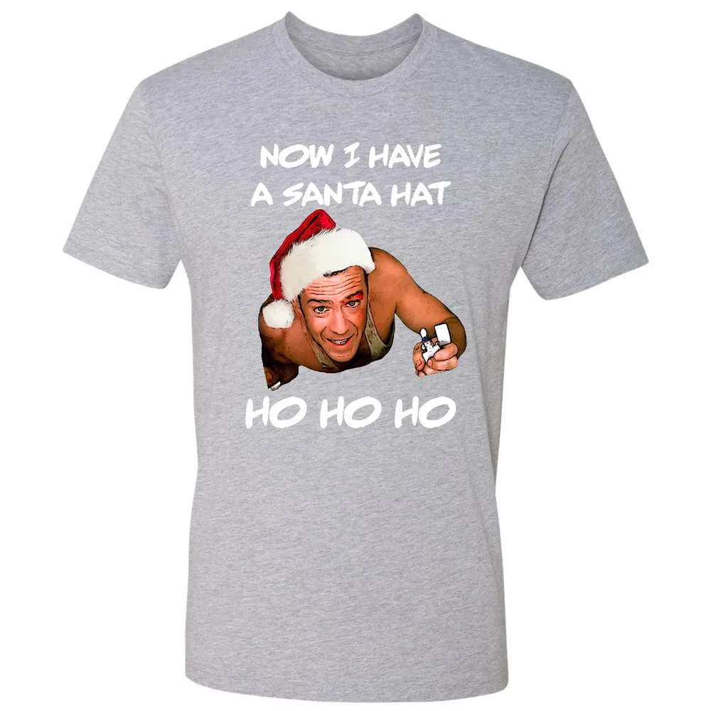 Now I Have A Santa Hat Ho-Ho-Ho Premium Unisex T-shirt - 9