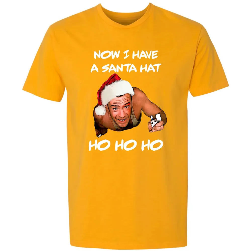 Now I Have A Santa Hat Ho-Ho-Ho Premium Unisex T-shirt - 11