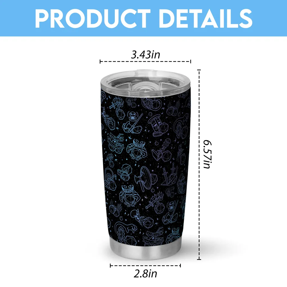 Multi Dice Classes Tumbler - 5