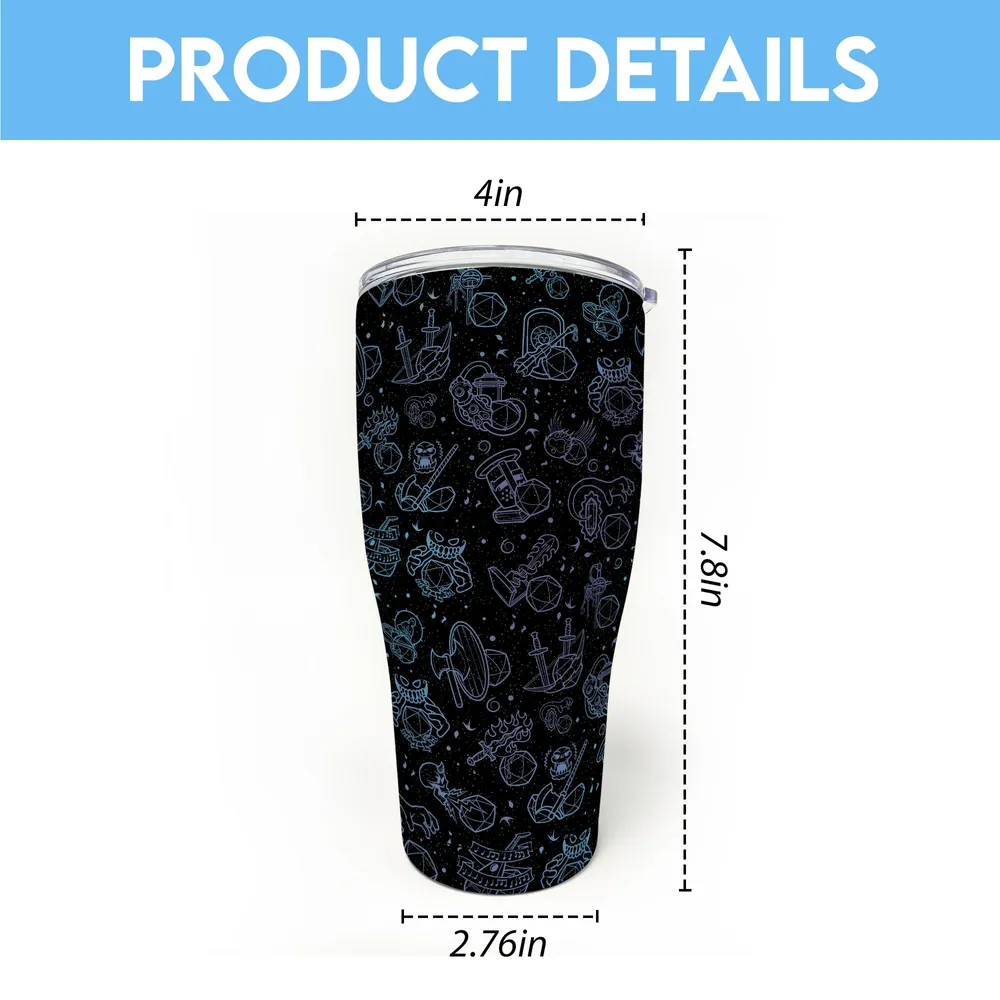 Multi Dice Classes Tumbler - 4
