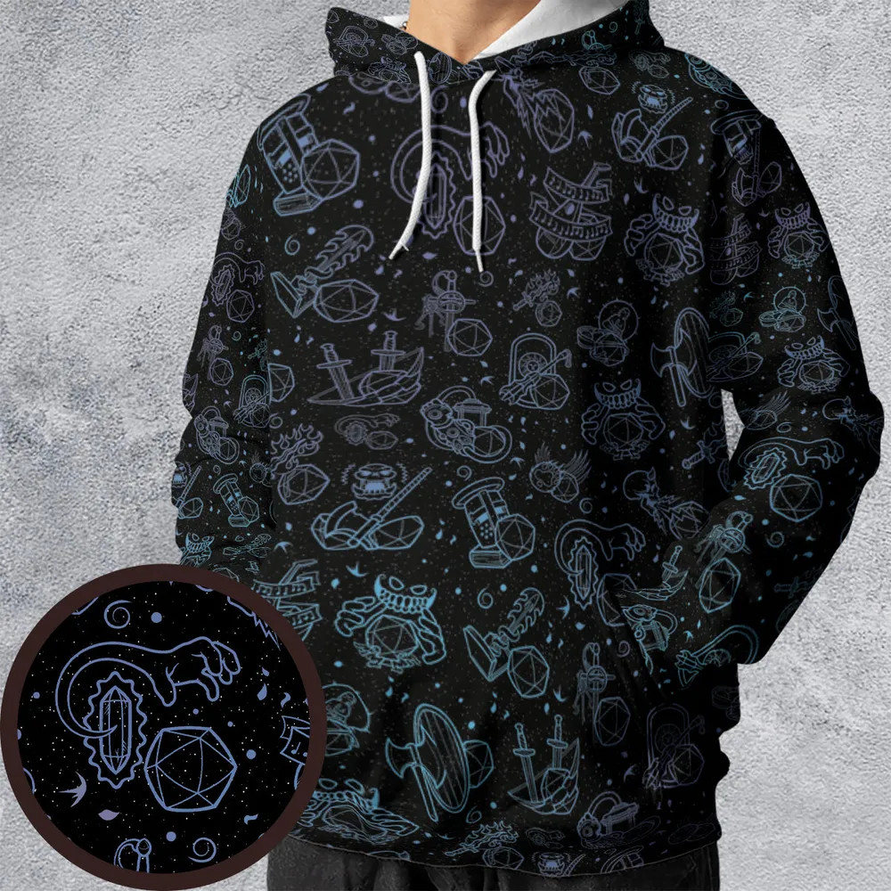 Multi Dice Classes All-over Print Hoodie - 1