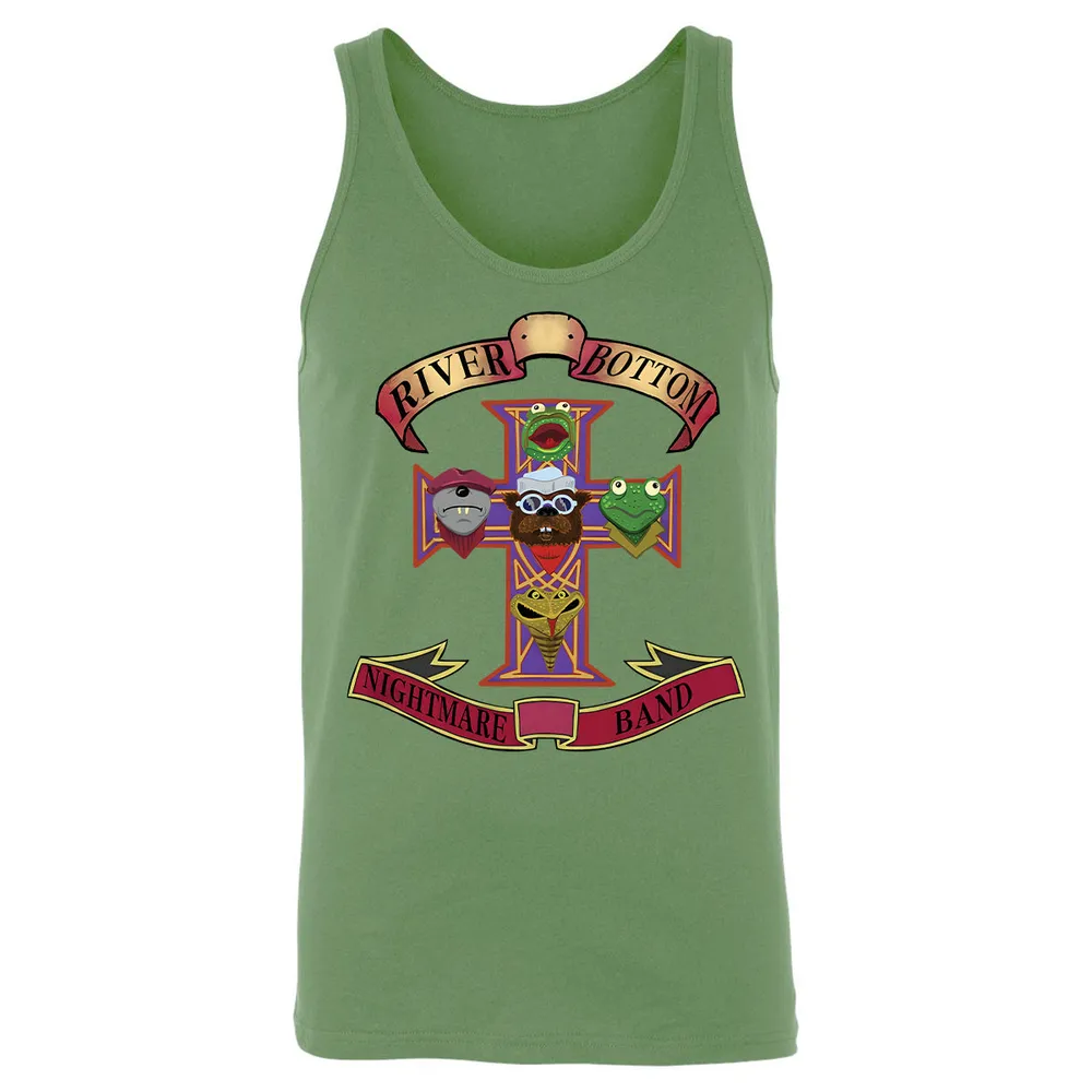 Unisex Jersey Tank - Black - THANGFIXED (Copy) - Leaf - 10
