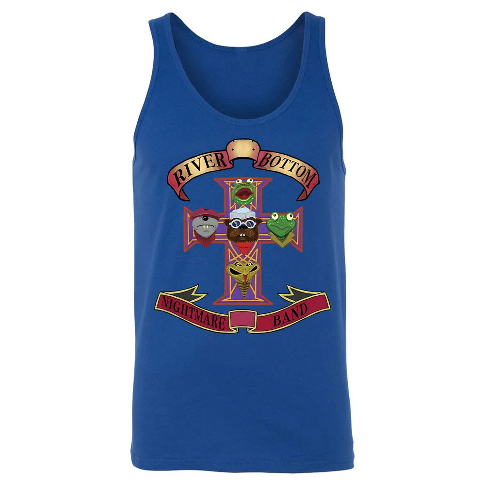 Unisex Jersey Tank - Black - THANGFIXED (Copy) - True Royal - 13