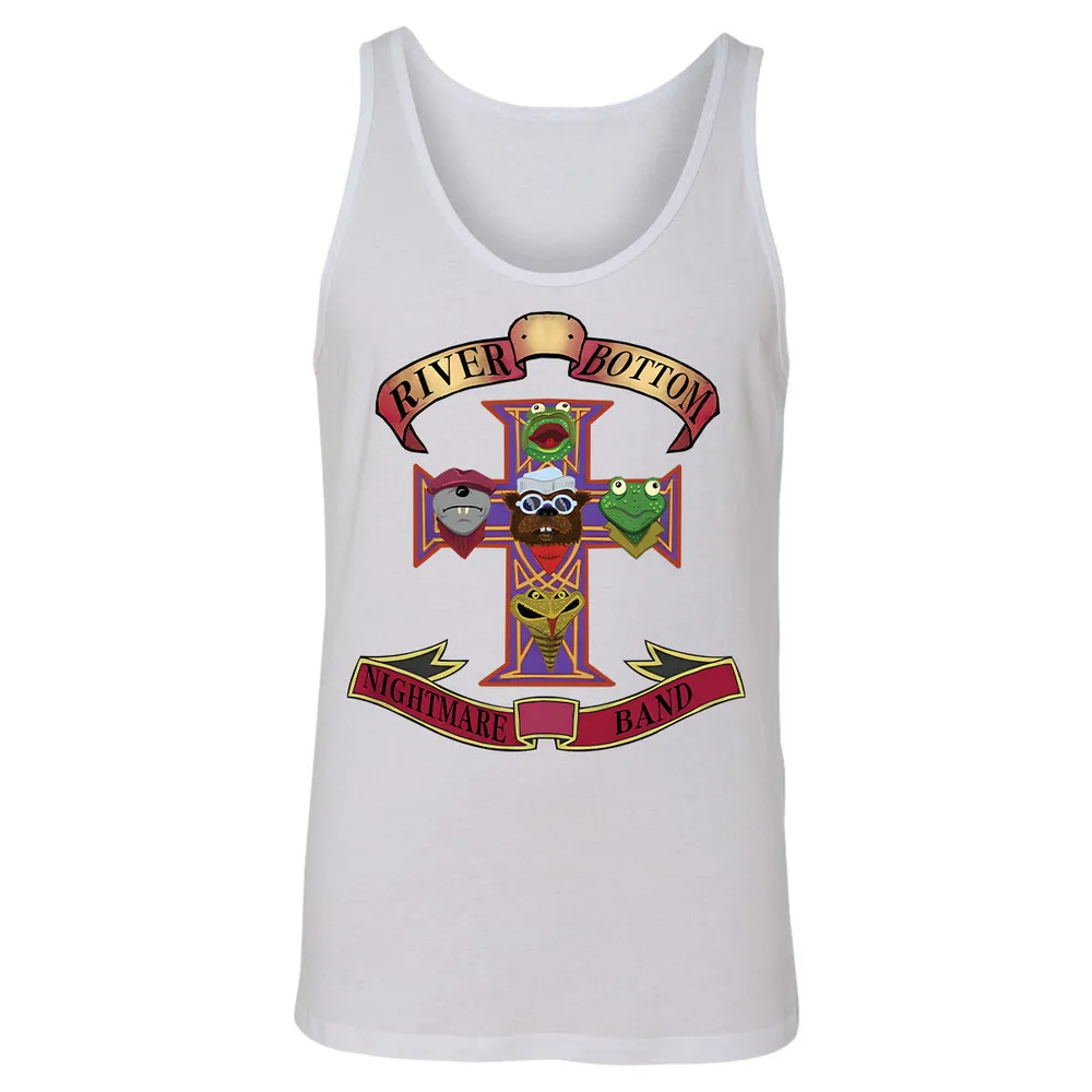 Unisex Jersey Tank - Black - THANGFIXED (Copy) - White - 14