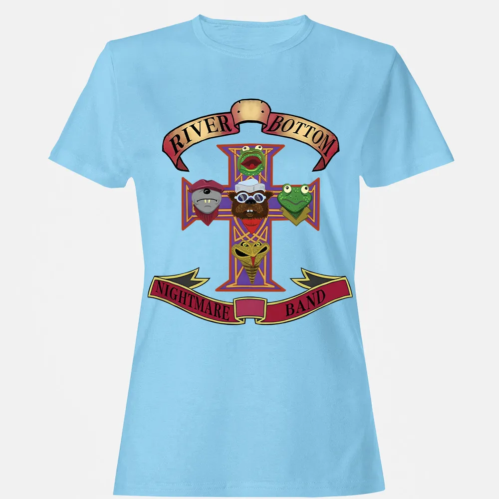 Women's T-shirt - Black - THANGFIXED (Copy) - Light Blue - 8