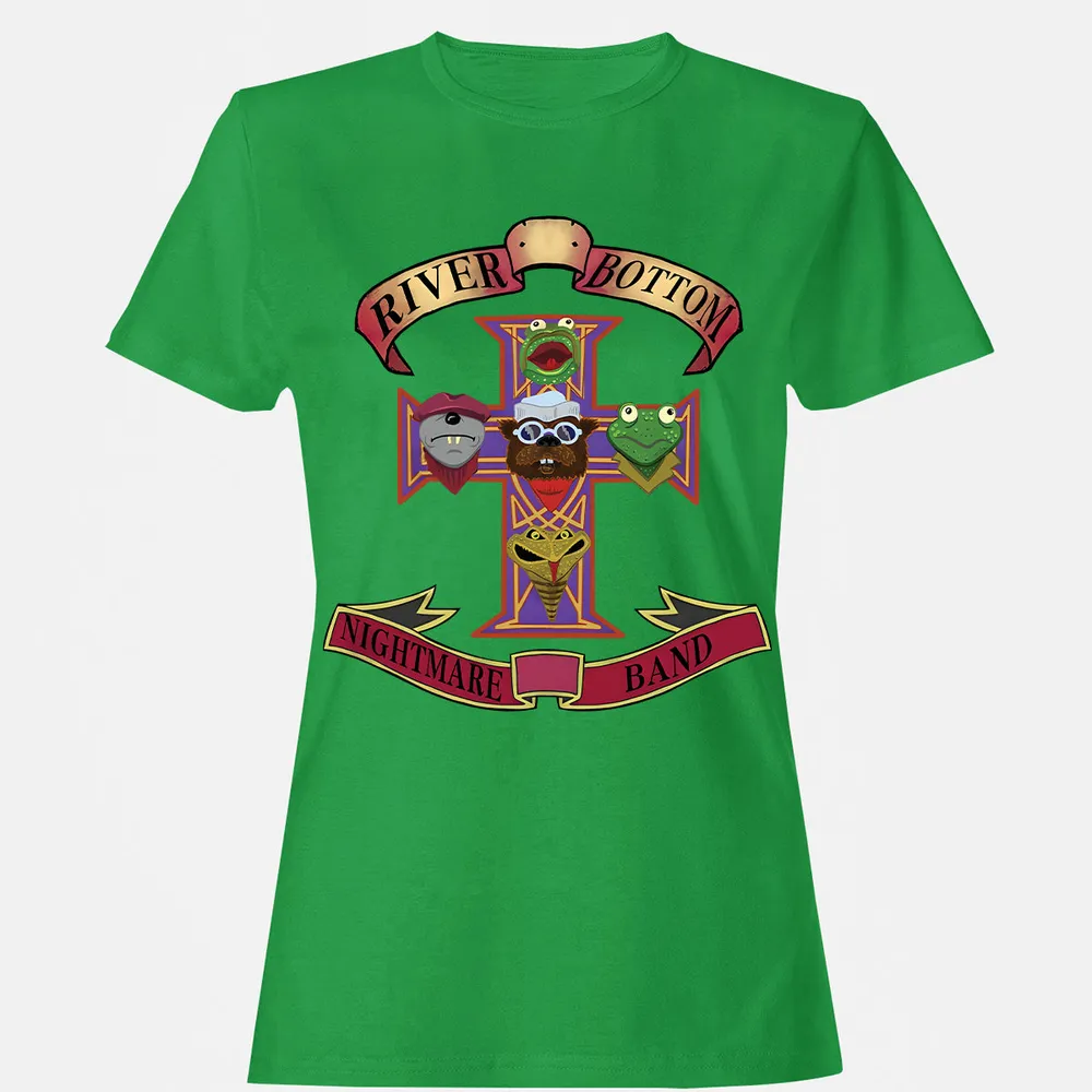 Women's T-shirt - Black - THANGFIXED (Copy) - Irish Green - 7