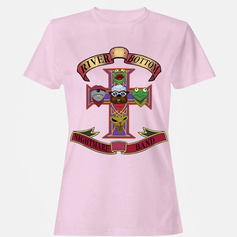 Women's T-shirt - Black - THANGFIXED (Copy) - Light Pink - 9