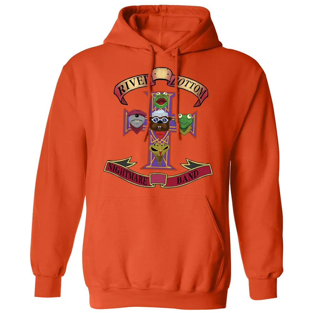 Classic Unisex Hoodie - Black - THANGFIXED (Copy) - Orange - 10