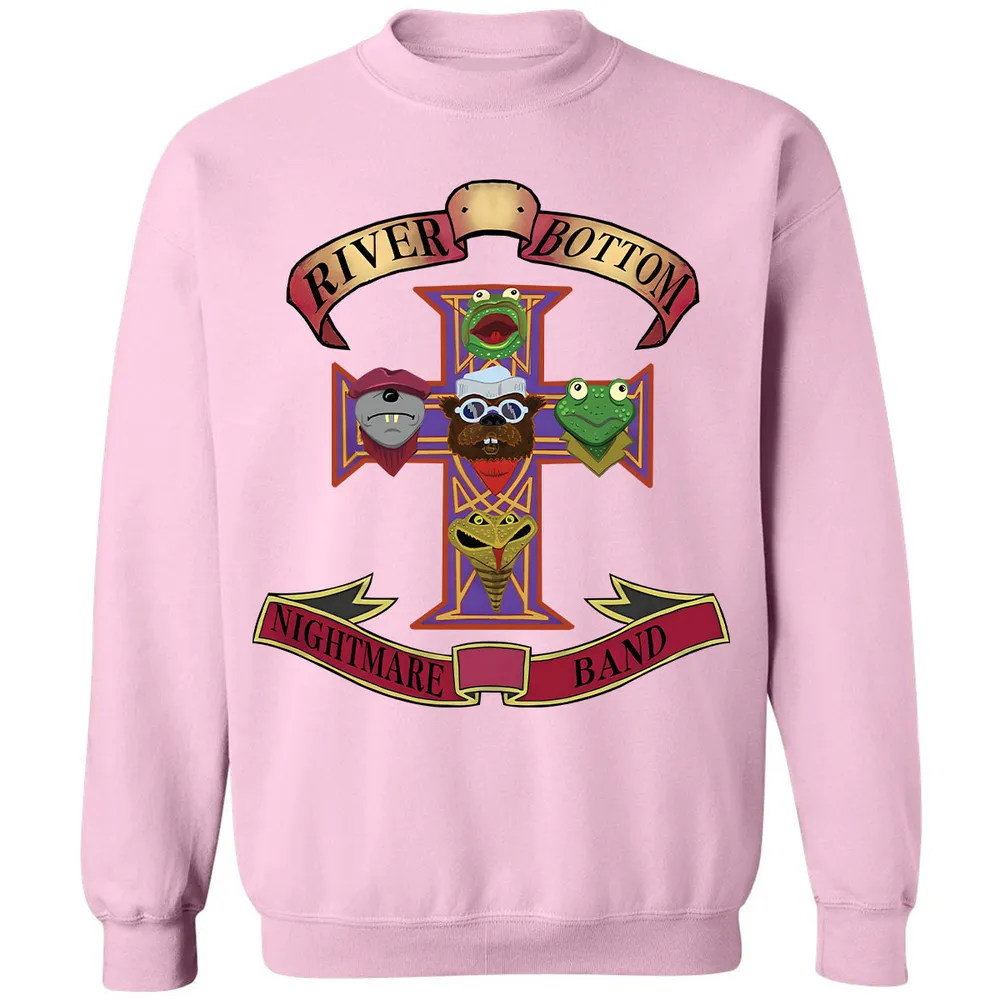 Classic Unisex Sweatshirt - Black - THANGFIXED (Copy) - Light Pink - 3
