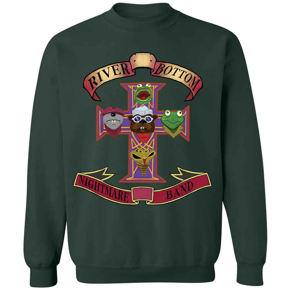 Classic Unisex Sweatshirt - Black - THANGFIXED (Copy) - Forest Green - 4