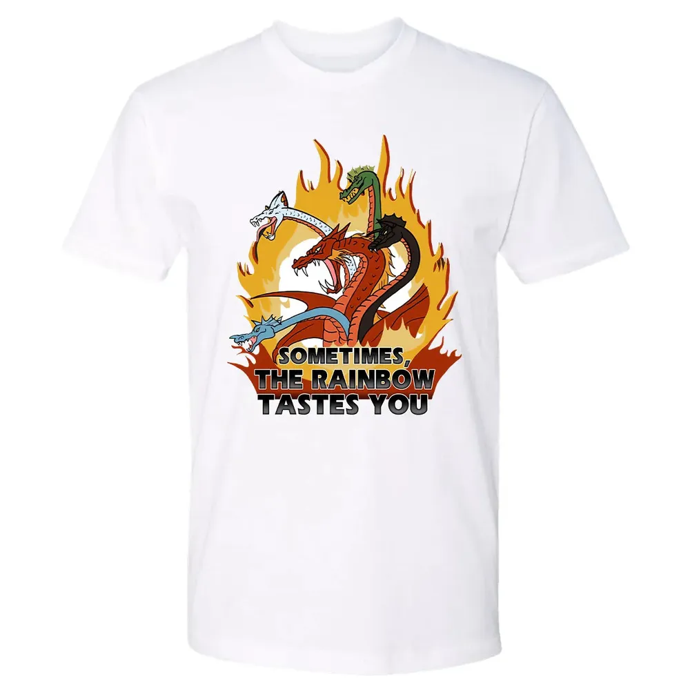 Sometimes The Rainbow Tastes You Premium Unisex T-shirt - 4