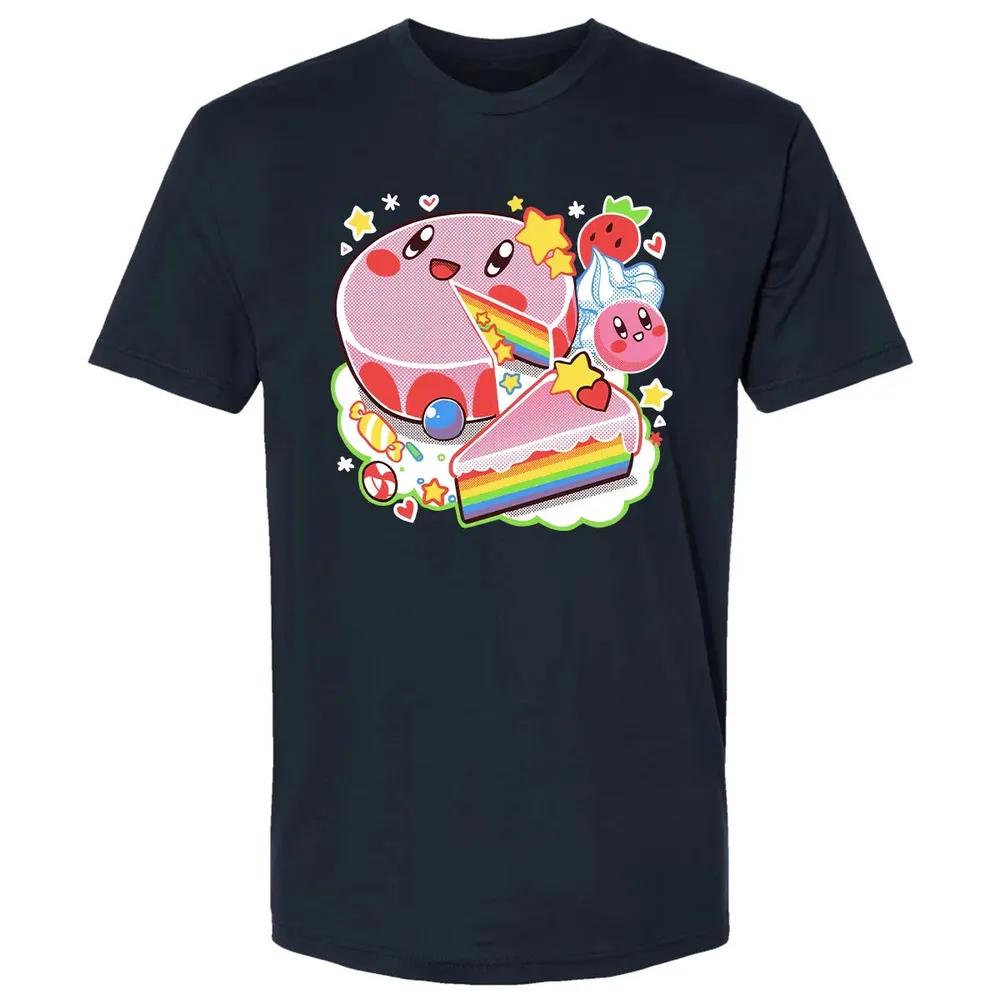 Kirby Cake Premium Unisex T-shirt - 2