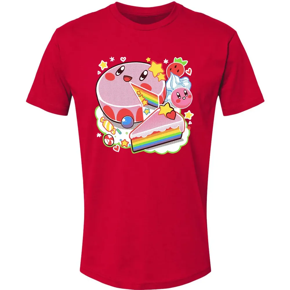Kirby Cake Premium Unisex T-shirt - 6