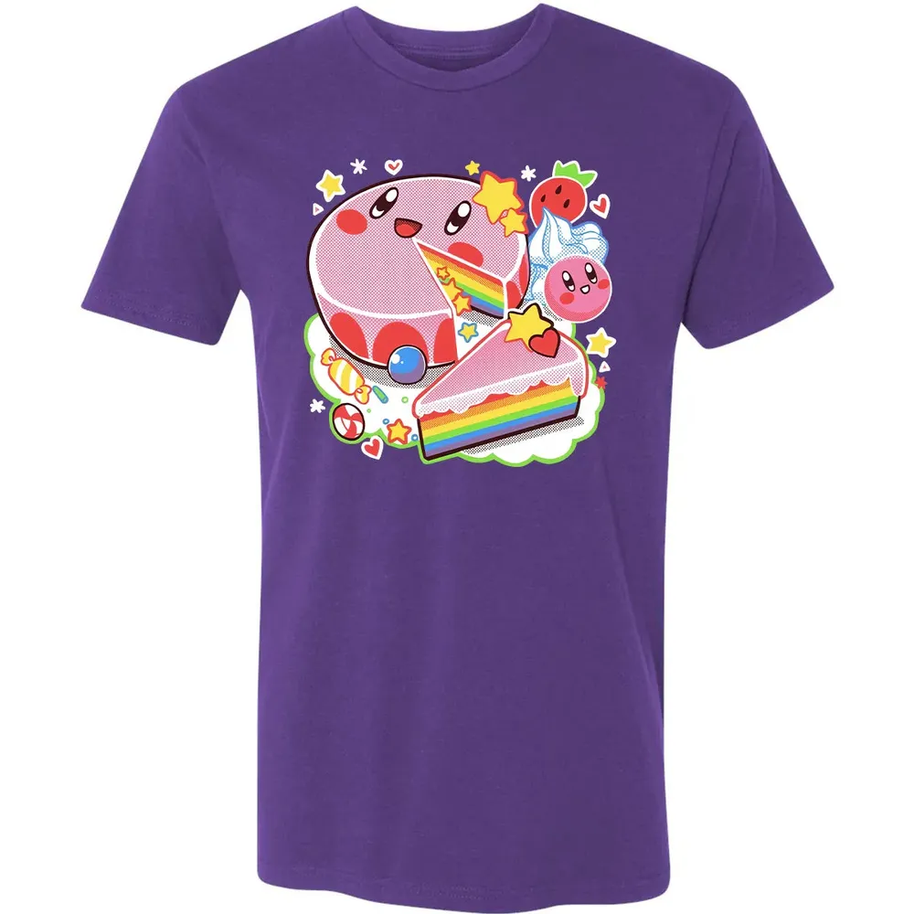 Kirby Cake Premium Unisex T-shirt - 7