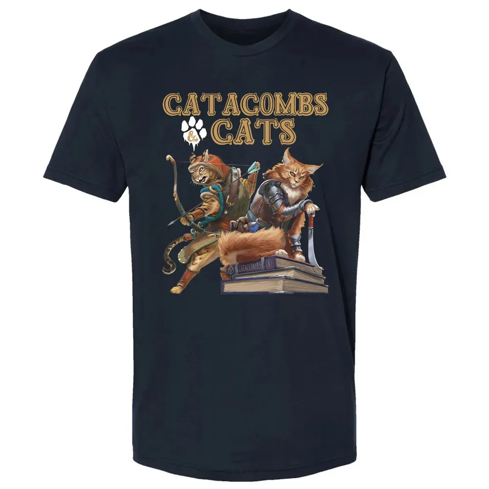 Catacombs And Cats Premium Unisex T-shirt - 2