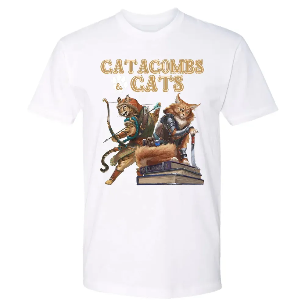 Catacombs And Cats Premium Unisex T-shirt - 4