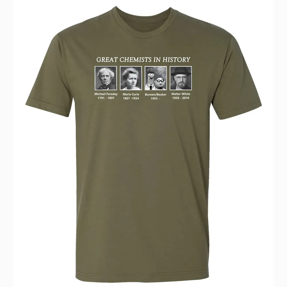 Great Chemists In History Premium Unisex T-shirt - 5