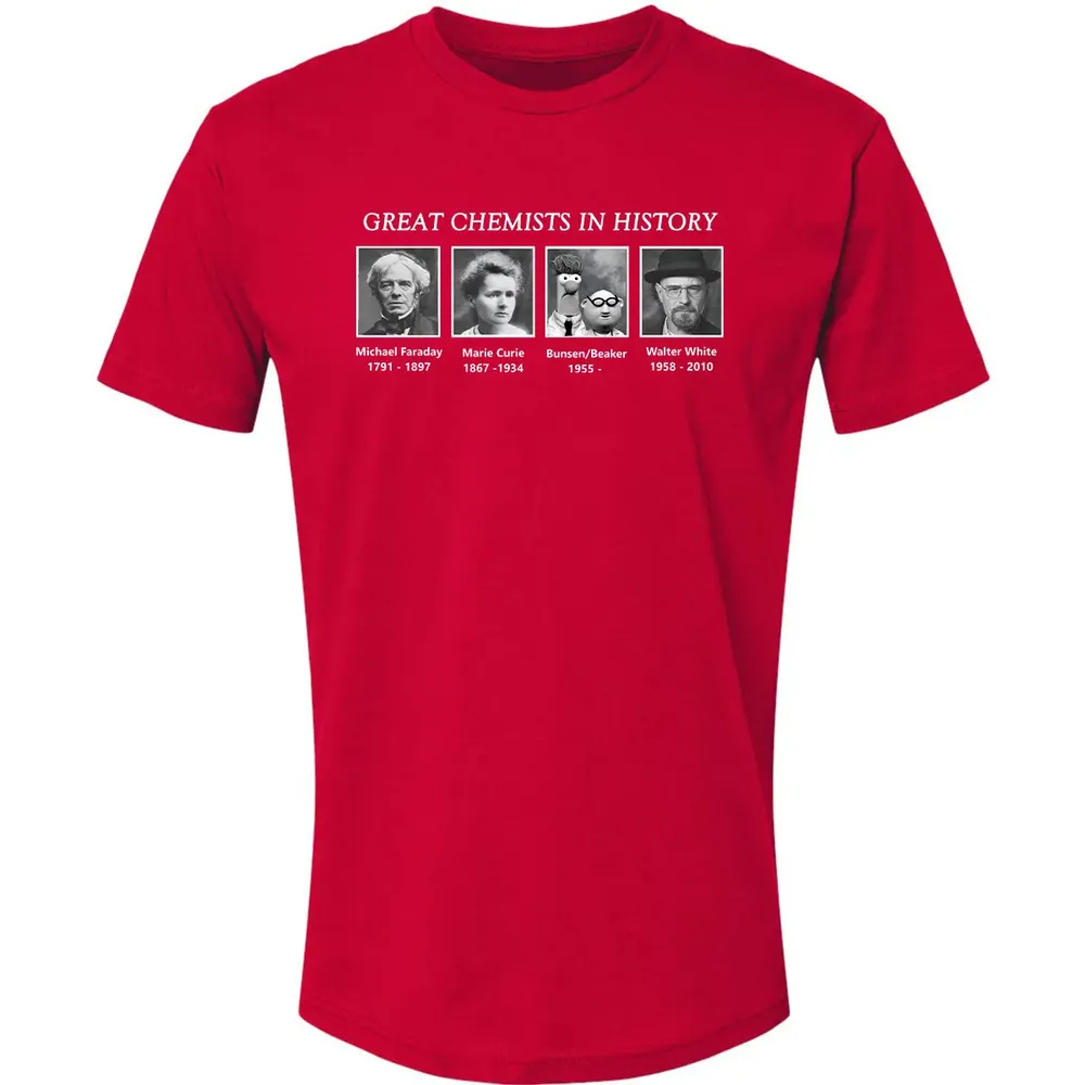 Great Chemists In History Premium Unisex T-shirt - 6