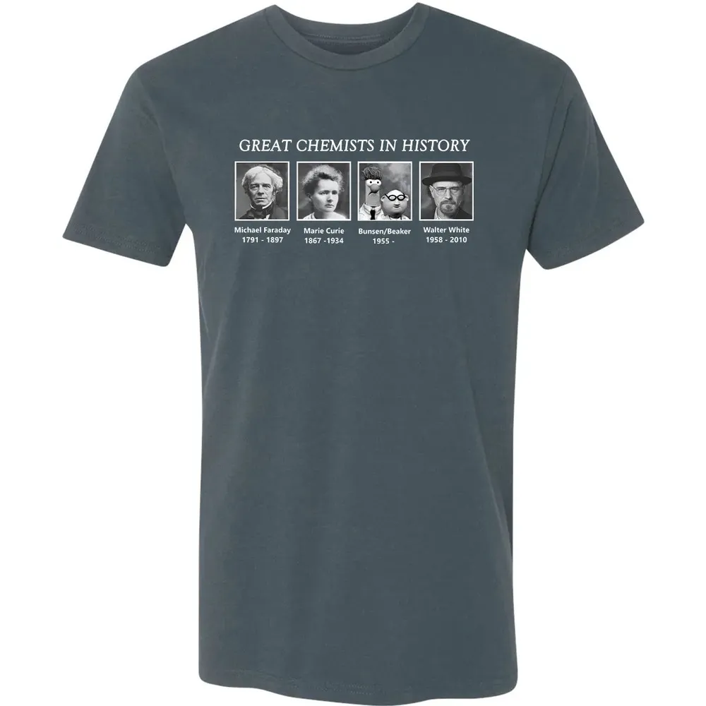 Great Chemists In History Premium Unisex T-shirt - 14