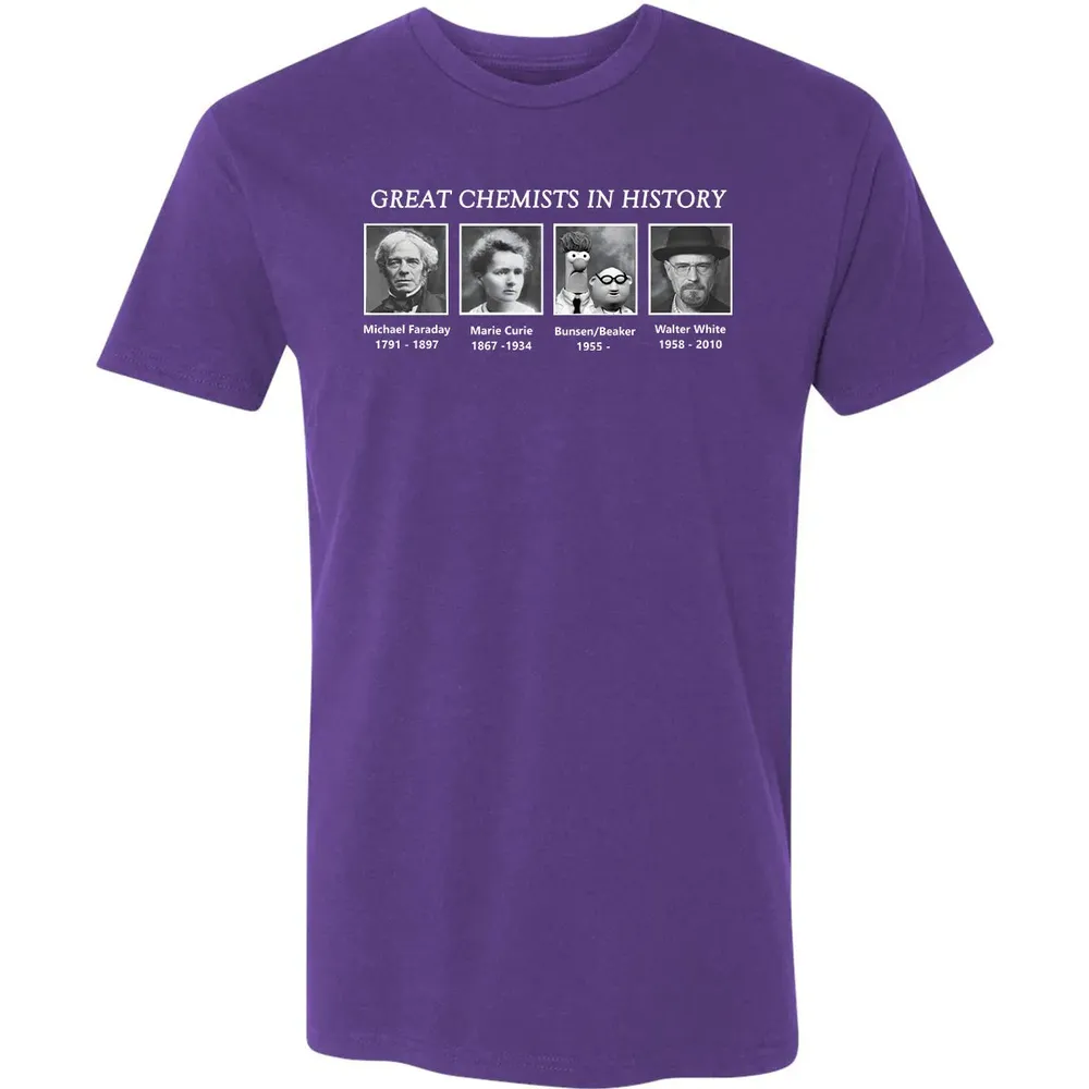 Great Chemists In History Premium Unisex T-shirt - 7