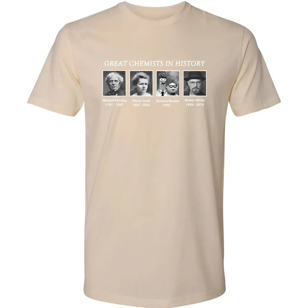 Great Chemists In History Premium Unisex T-shirt - 13