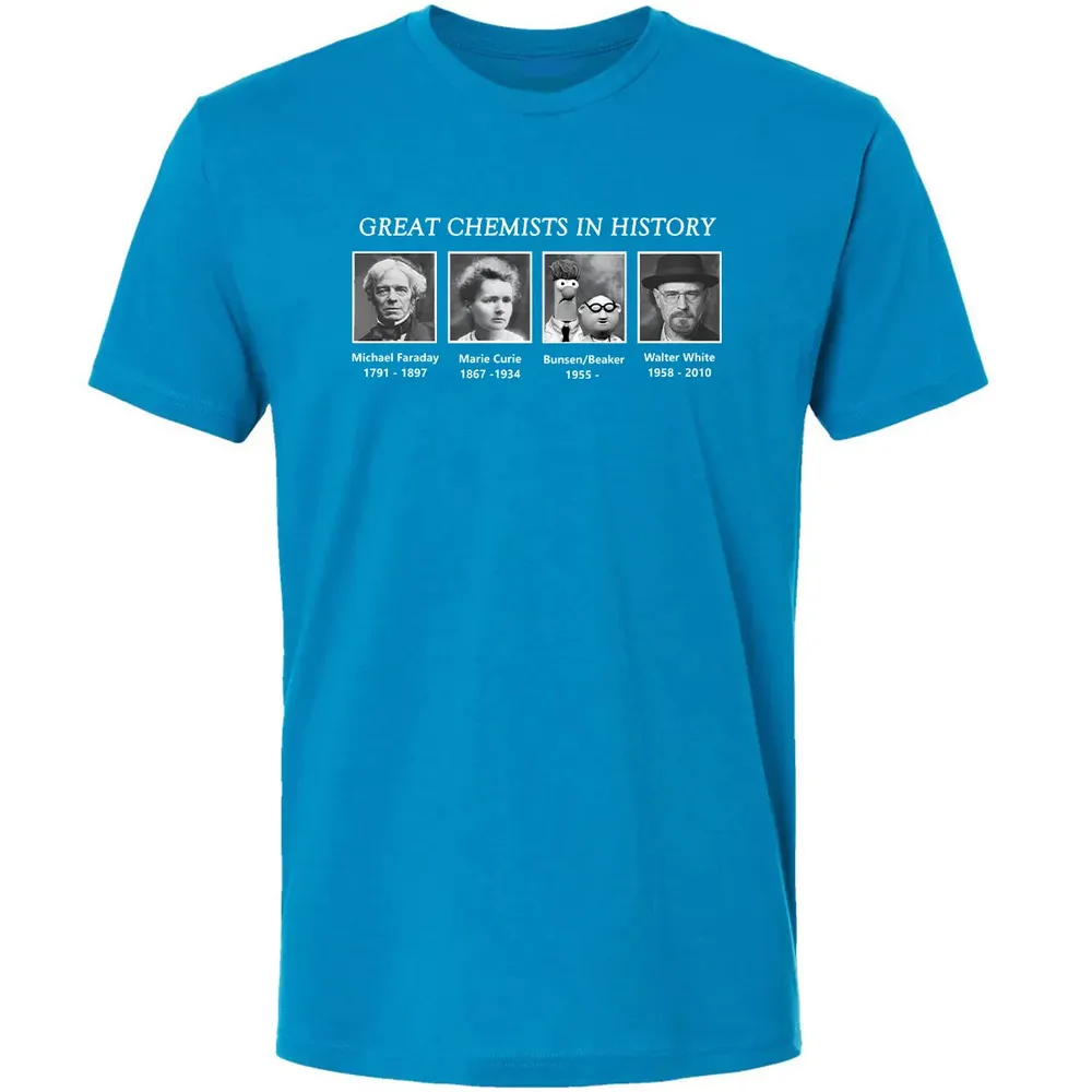 Great Chemists In History Premium Unisex T-shirt - 15