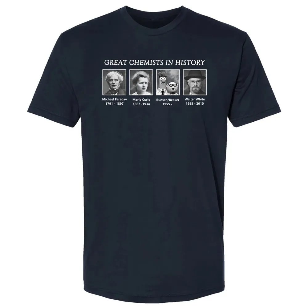 Great Chemists In History Premium Unisex T-shirt - 2
