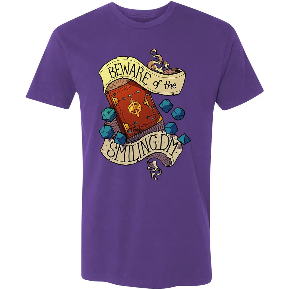 Beware of the Smiling Dungeon Master Premium Unisex T-shirt - 7
