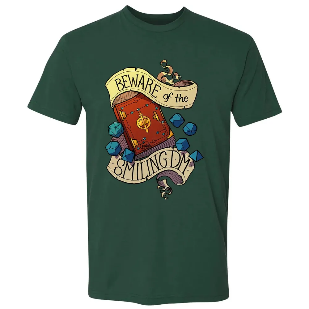 Beware of the Smiling Dungeon Master Premium Unisex T-shirt - 12